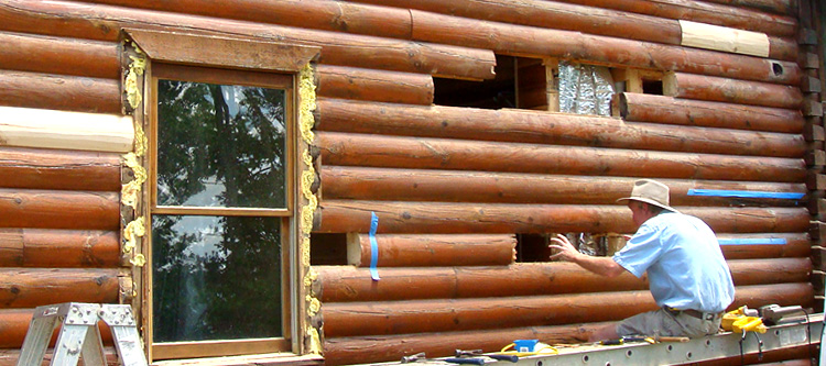 Log Home Repair Schley County, Georgia